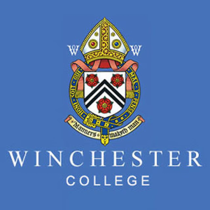 Winchester College crest with motto Manners makyth man