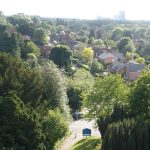 Crown Lane - from the Church tower