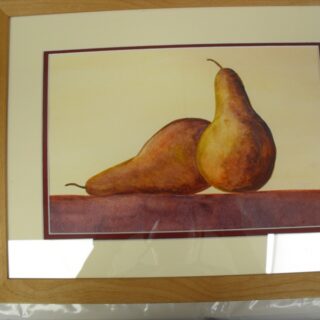 Village Show 2012 - Framed Painting (Pair of Pears)