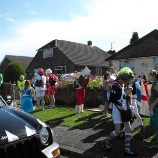 Old Basing Carnival 2013 - Procession