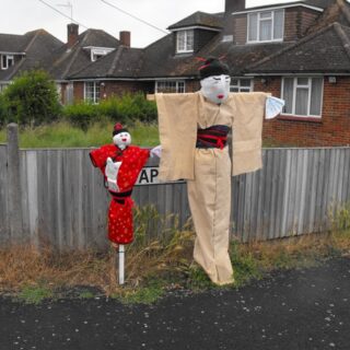 Old Basing Carnival Process 2015 - Scarecrows