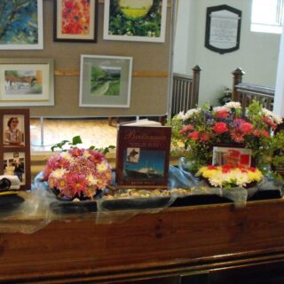 Flower Arrangement in St Mary's Church, Old Basing