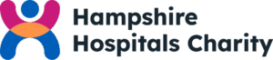 Hampshire Hospital Charities Logo (with hyperlink to HCC website)