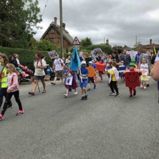 Old Basing Carnival procession 2018