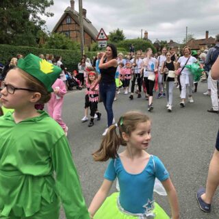 Old Basing Carnival procession 2018