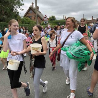 Old Basing Carnival procession 2018
