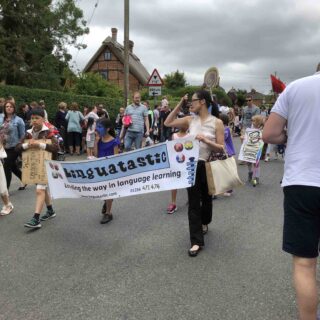 Old Basing Carnival procession 2018