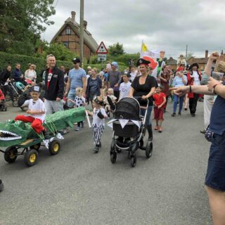 Old Basing Carnival procession 2018