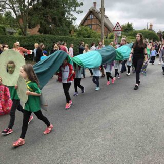Old Basing Carnival procession 2018