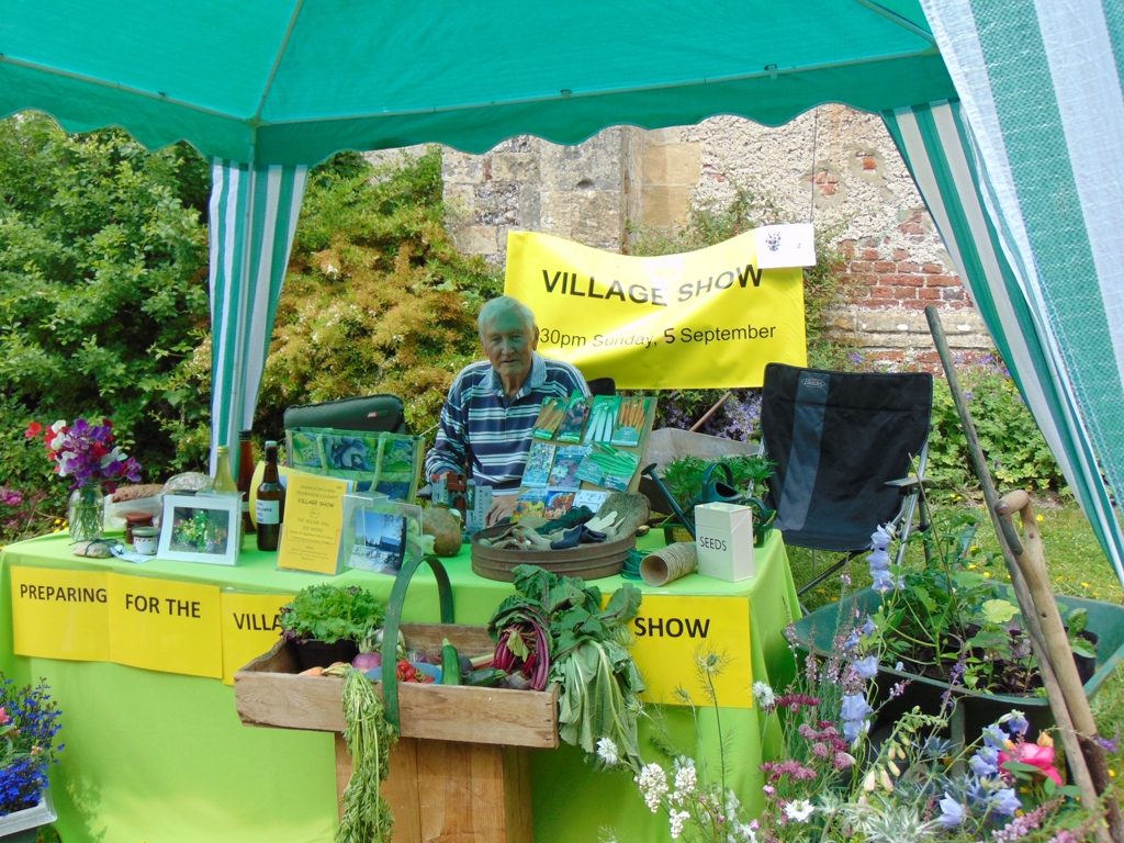 Preparing for the Village Show - Alan Morris